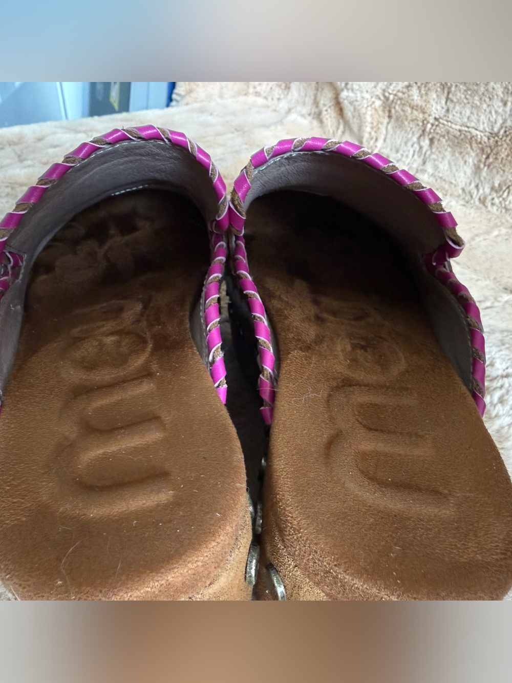 Mou Overstitched Suede Platform Rivets Clog - 8/38 Worn Once! - Picture 7 of 12
